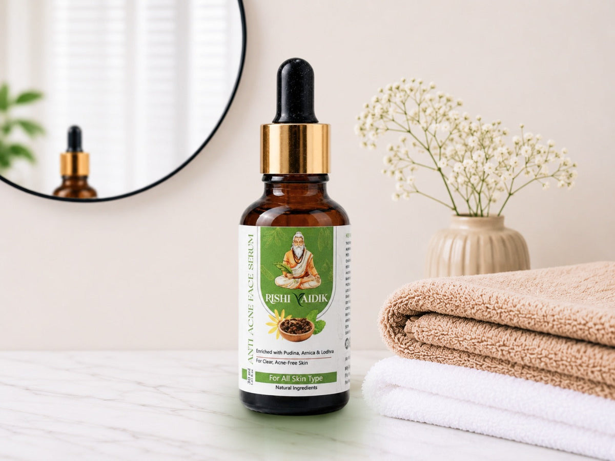Best Face Serum for Acne Prone Skin: A Complete Guide by Rishi Vaidik for Clearer Skin