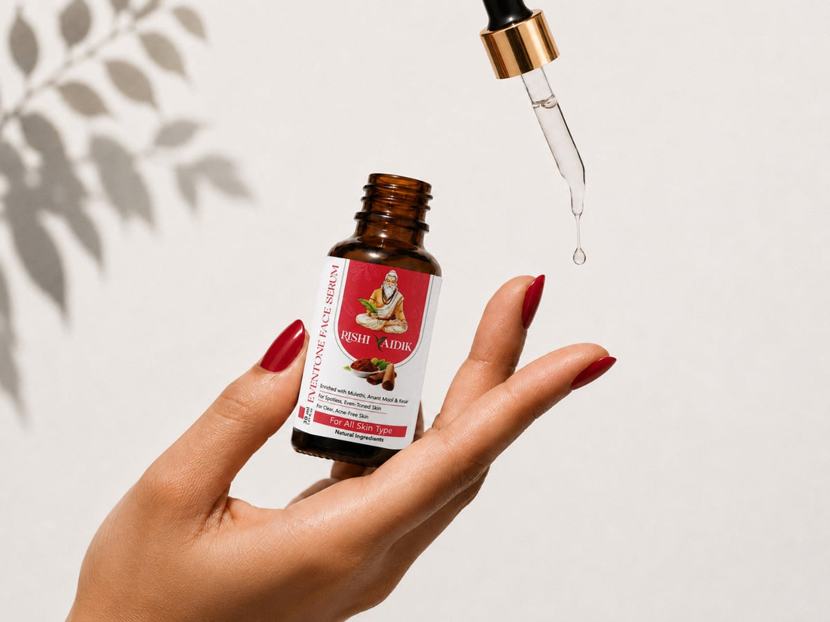 How Does the Best Ayurvedic Face Serum for Clear Skin Improve Skin Naturally?