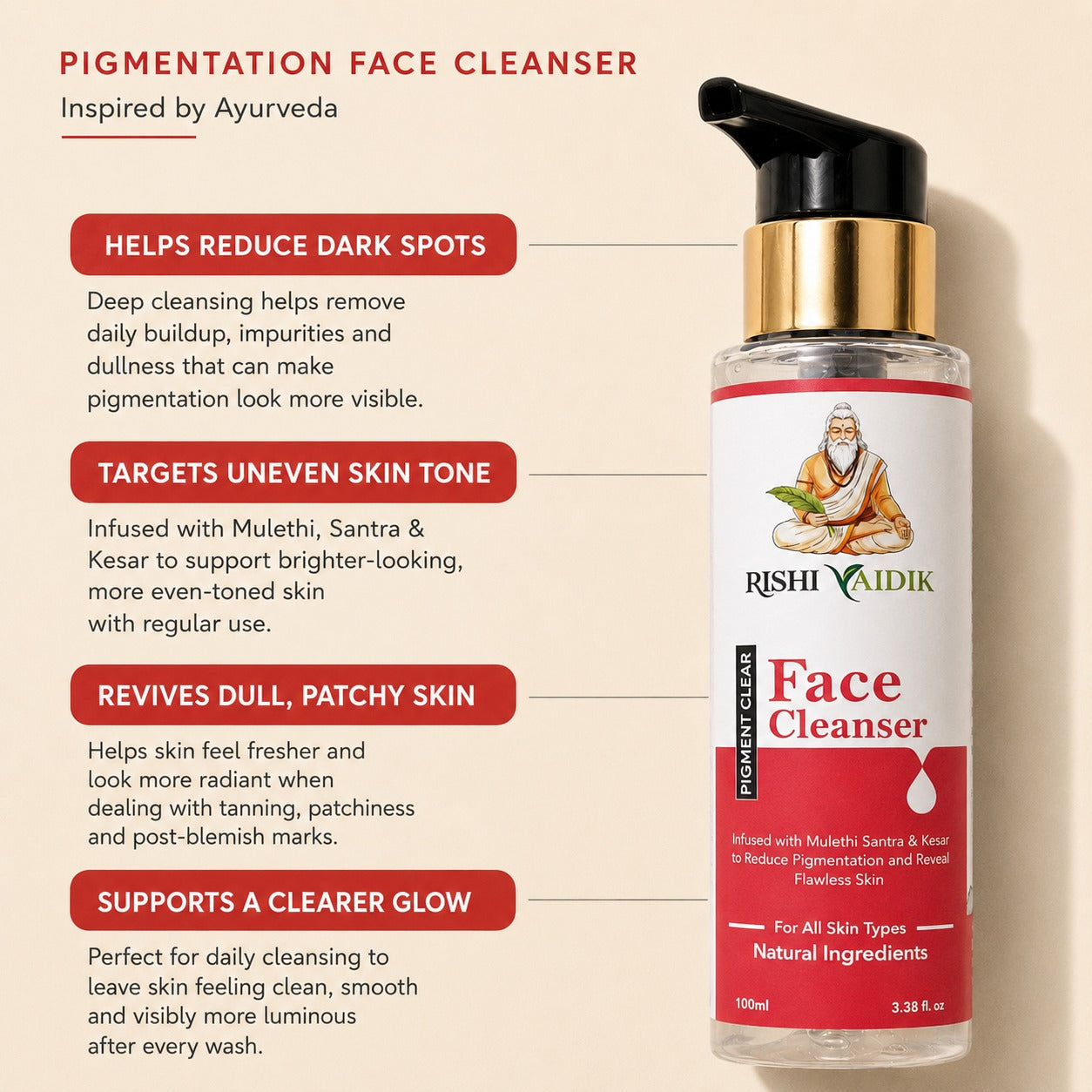 PIGMENT CLEAR FACE CLEANSER